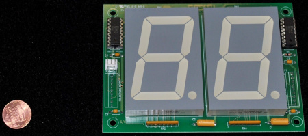 BAY TEK 7 SEGMENT DISPLAY BOARD