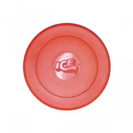 ICE 2-3/4" Diameter Hard Plastic Air Hockey Red Puck