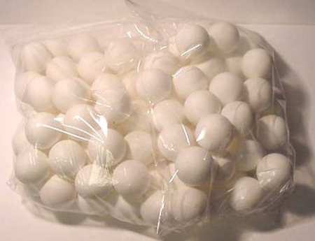 ICE Ghost Busters BOZO White BALL SET, 100 Ball Pack