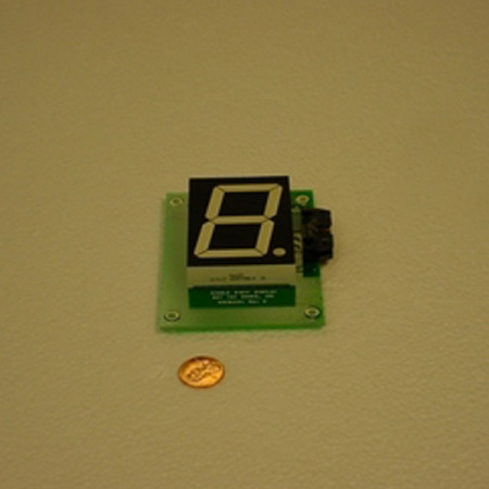 BAY TEK SINGLE DIGIT DISPLAY BOARD