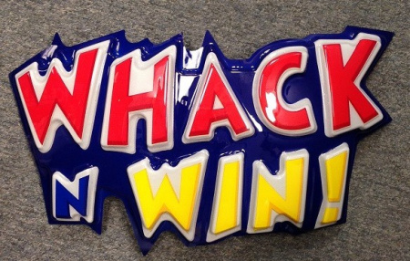 ICE Whack N Win Game Marquee Logo Mat