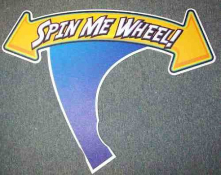 ICE Treasure Quest Spin The Wheel Sign