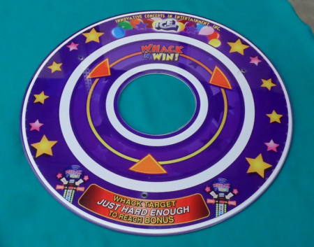 ICE Whack N Win Game Control Panel Mat