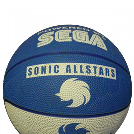 Sega Sonic Logo Basketball