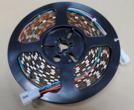 ICE LARGE RED/GREEN/BLUE LED STRIP, 42 CUTS