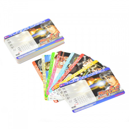 Namco Wangan Midnight Express Maxi Tune 1,2 Player Card, 200 per Box