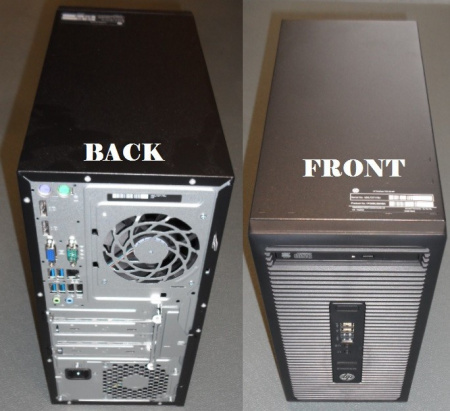 ICE COMPUTER WITH POWER ADAPTER ASSEMBLY