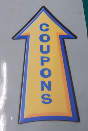 ICE Whack N Win Game Coupon Door Patch Decal