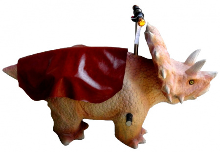 Sliding Triceratops