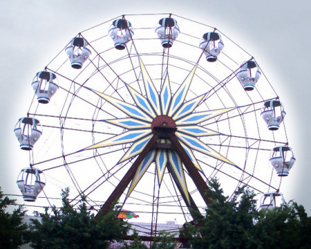 Ferris wheel 25м