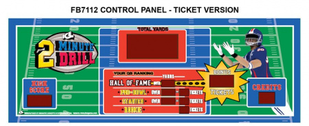 ICE PLASTIC CONTROL PANEL (TICKETS)