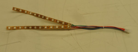 ICE RED/GREEN/BLUE LED DUAL STRIP, 4 CUTS