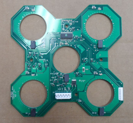 ICE Gold Fishin' 5 Hole 4 LED Sensor