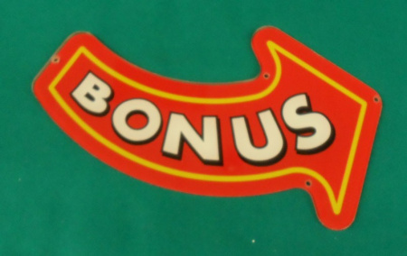 ICE Whack N Win Left Bonus Arrow for 9-Ft. Game