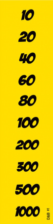 ICE Milk Jug Toss Scorecard Decal, D&B Units