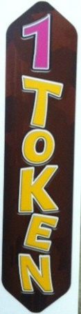 ICE Milk Jug Toss Insert 1 Token Plaque Decal