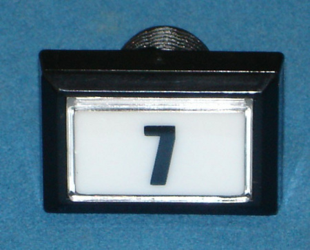 ICE LOW PROFILE RECTANGULAR #7 BUTTON
