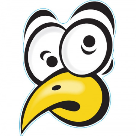 BAY TEK CHICKEN FACE DECAL
