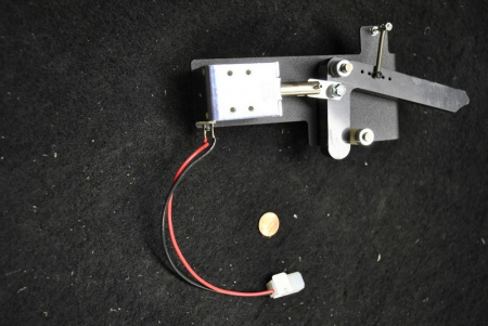 BAY TEK SOLENOID ASSEMBLY WITH BRACKET & TOGGLE