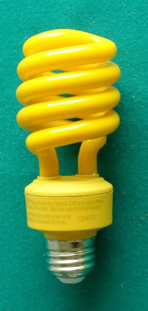 ICE Tippin' Bloks Yellow Spiral 24-Watt Light Bulb