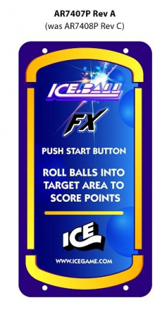 ICE Iceball FX Instruction Plate