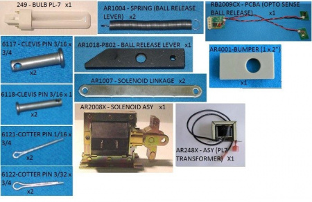 ICE BALL RELEASE KIT For the ICEBALL Game