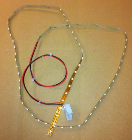 ICE NBA Hoop Troop 75-In. White LED Tape Light Strip