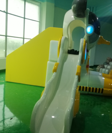 Мягкий элемент для детской площадки Robot slide
