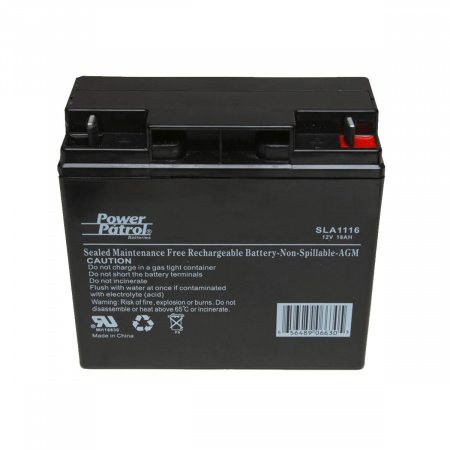 Valley/Dynamo 12v/18AMP Battery For DBA Pool Tables