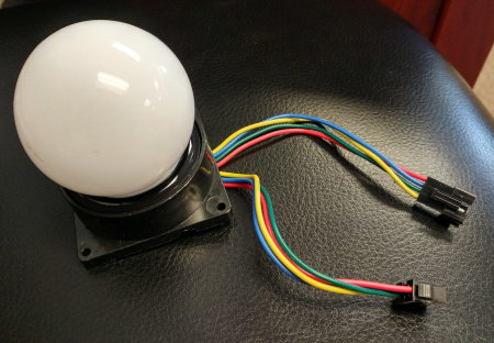 BAY TEK LED EGG LIGHTS AROUND MARQUEE