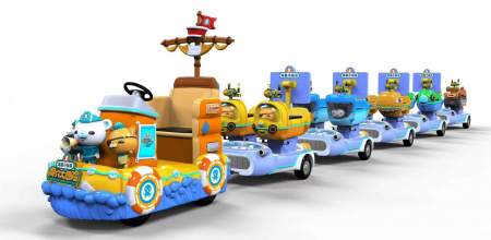 Паровозик Octonauts train