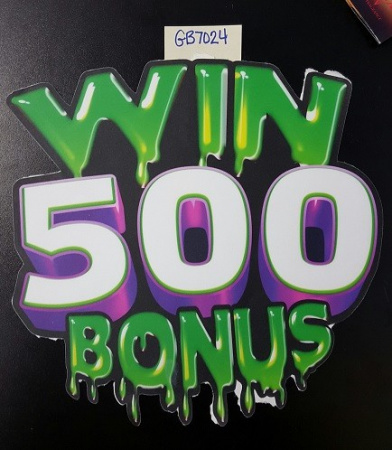 ICE Ghost Busters 500 Point Bonus Marquee Decal