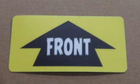 ICE ROOF LABEL DECAL