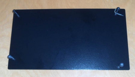 ICE COIN DOOR DUAL BLANK PLATE
