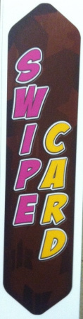 ICE Milk Jug Toss Swipe Card Plaque Decal