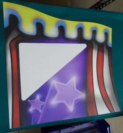 ICE Whack N Win Left Side Decal for 9-Ft. Game