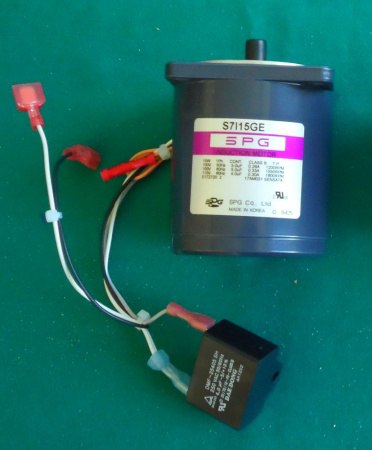 ICE Milk Jug Toss 110-Volt Motor Assembly