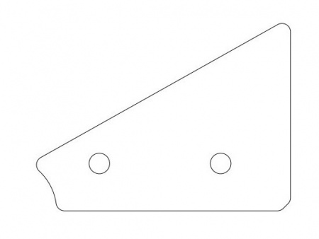 ICE LEFT SHOOTER DECAL REFLECTOR