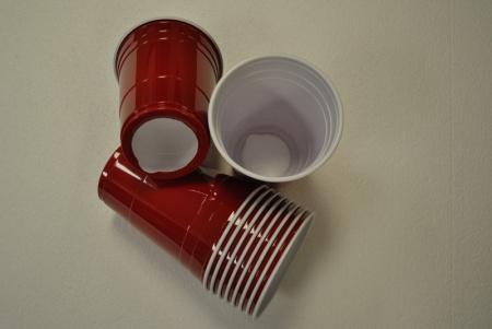 BAY TEK RED CUPS, PACK OF 10
