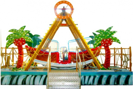 Mini pirate ship