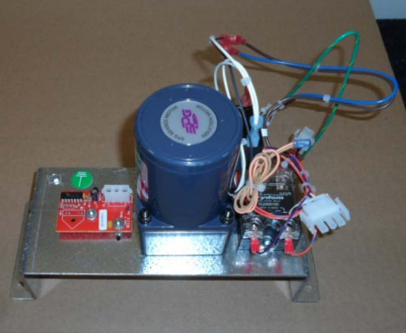 ICE MOTOR AND MOUNT ASSEMBLY