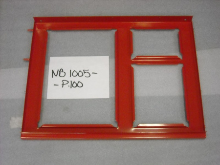 ICE COIN DOOR RED FRAME