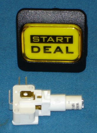 ICE YELLOW START/DEAL BUTTON