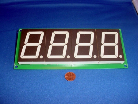 BAY TEK 4 DIGIT DISPLAY BOARD