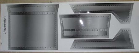 ICE PODIUM SET DECAL