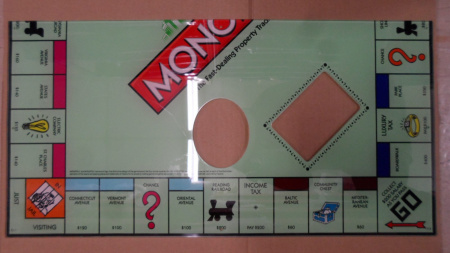 ICE Monopoly Video Control Panel Printed Mat