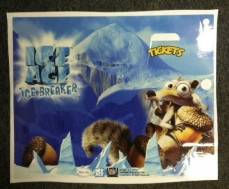 DECAL FRONT DOOR ICE AGE